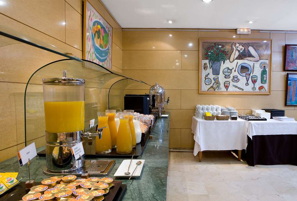 Nh Sport Otel Zaragoza Restoran fotoğraf